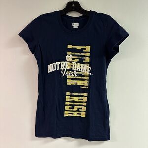 Women’s Notre Dame University Fight Irish T-Shirt Size S